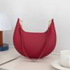 French Style Underarm Crescent Bag, Minimalist Unique Women Shoulder Bag Niche Commute Handbag