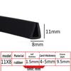U-Shaped Rubber Anti-Collision Edge Strip for Glass Sealing