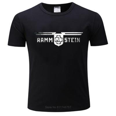 Ramstein Alemania banda de Metal nueva camiseta de verano moda camiseta hombres Tops talla europea niños regalos camiseta Unisex talla europea