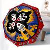 "Rock and Roll Over" Band T Shirt  Official Merchandise Umbrella, Portable 3 Fold Compact Umbrella for Men & Women,S254