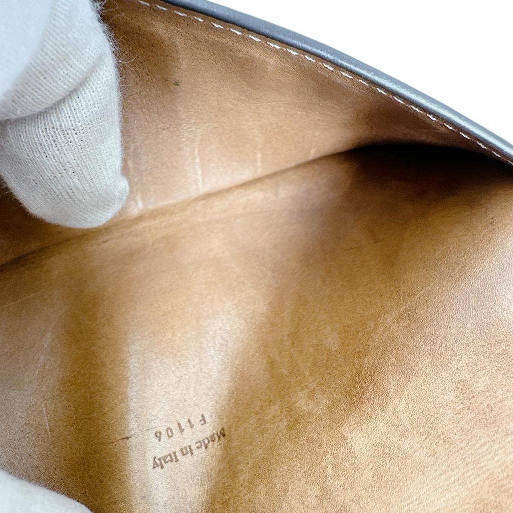 Berluti Calligraphy Long Wallet purse leather Brown unisex Used