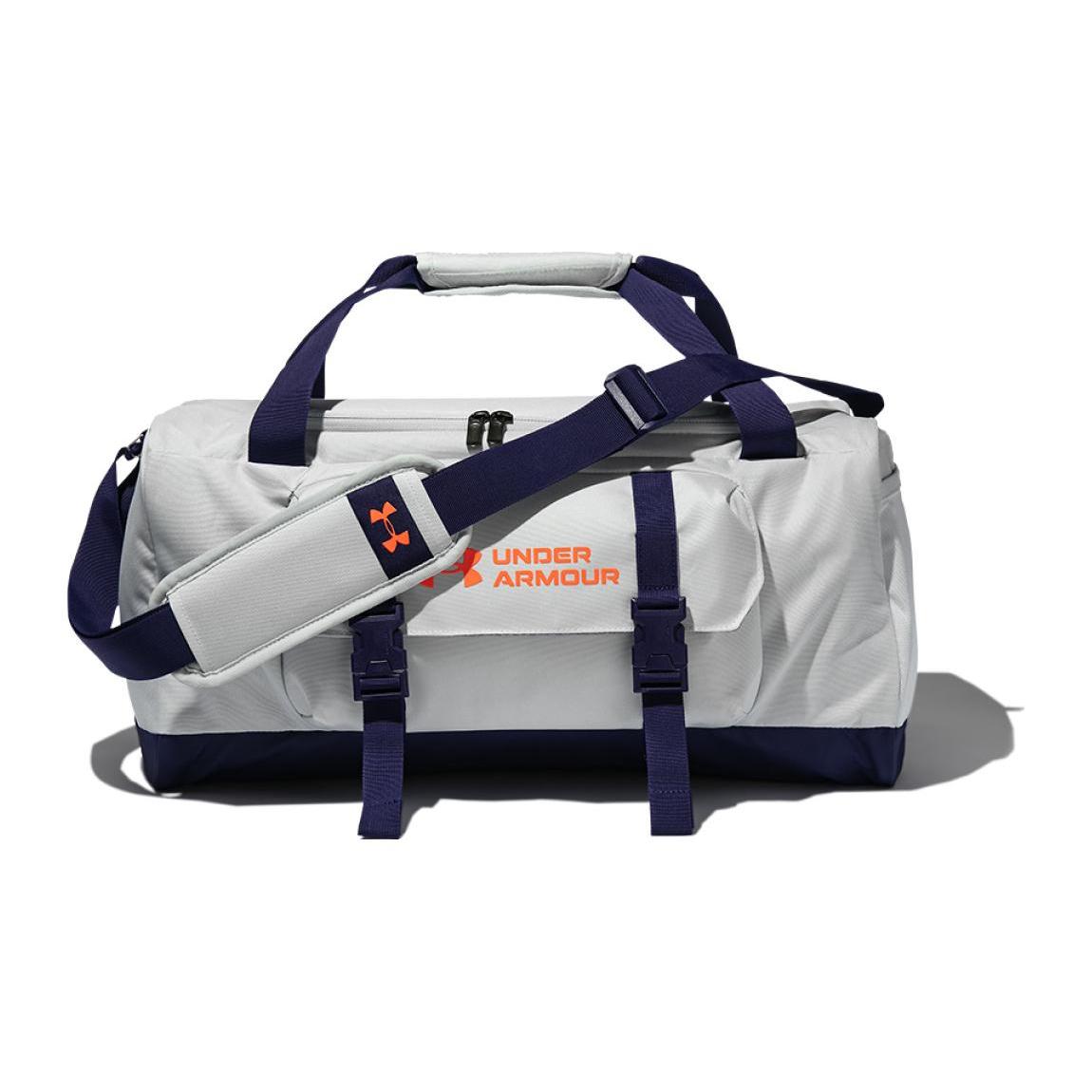 

New Under Armour Gametime Polyester Gym Bag Travel Bag Small Unisex Mist Gray 1376466-006 50.3*24.9*26.4CM