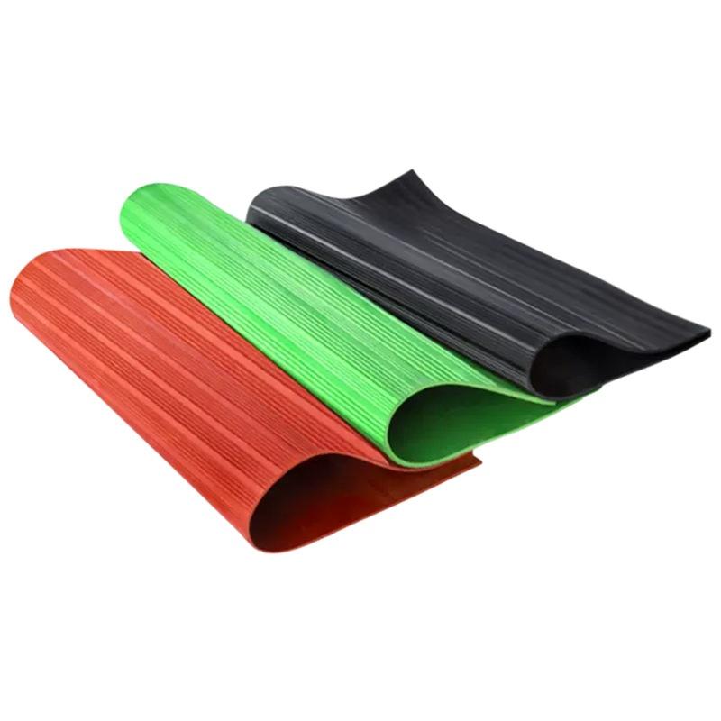 Custom Color Rubber Gasket Material Sheet 1/4 1/8 Inch Rubber Sheet for Pads and Seals Colored Rubber Sheet