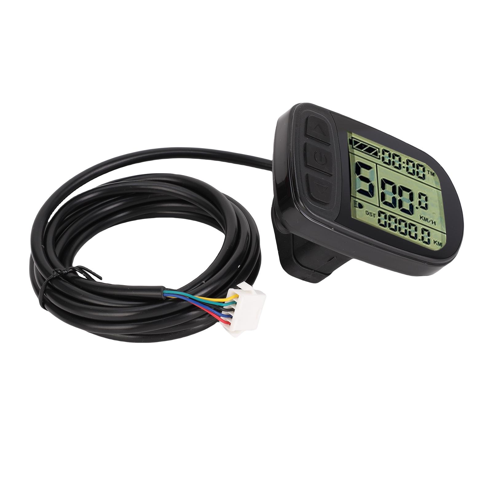 

ЖК-дисплей для электросамоката, измеритель, SM-кабель, внешние кнопки, цветной экран, электрическая ЖК-панель управления