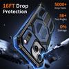 Military-grade Shockproof Phone Case for IPhone 17 Air 16 15 14 Plus 13 12 Pro Max Magsafe Magnetic Armor Fold Stand Cover