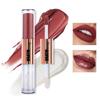 Double Head Lip Glaze Matt Überlappender Pearl Shine Lip Gloss Langanhaltender Lip Glaze Hochpigmentierter Lippenstift Geschenk für Frauen