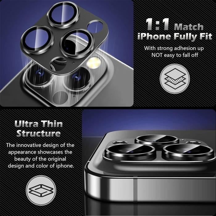 Camera Protection - BOOLING - for iPhone 13 Pro/Pro Max - Tempered Glass - Shockproof - Anti-Scratch