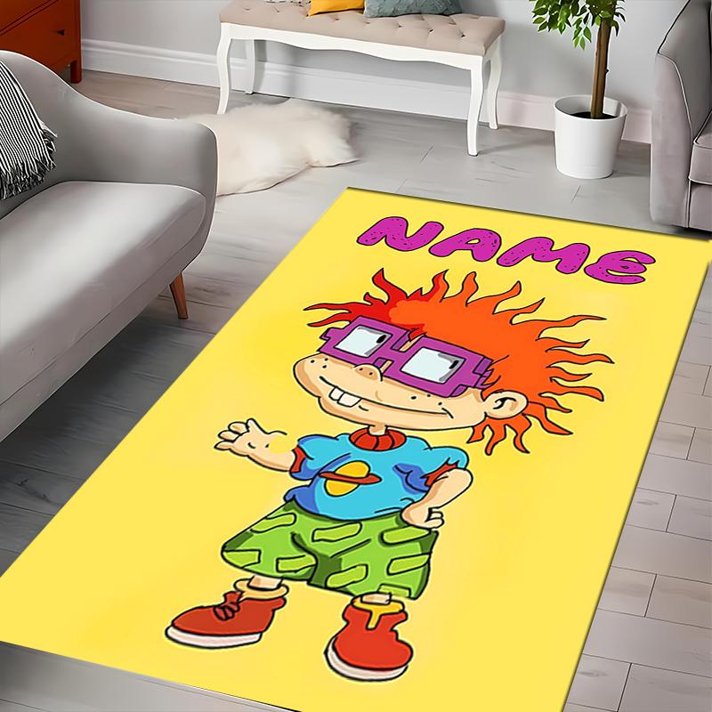 Custom personalization Rugrats Area Rug - Perfect For Kitchen, Bathroom,Laundry Room Decor Large Size Available,Gift All Seasons