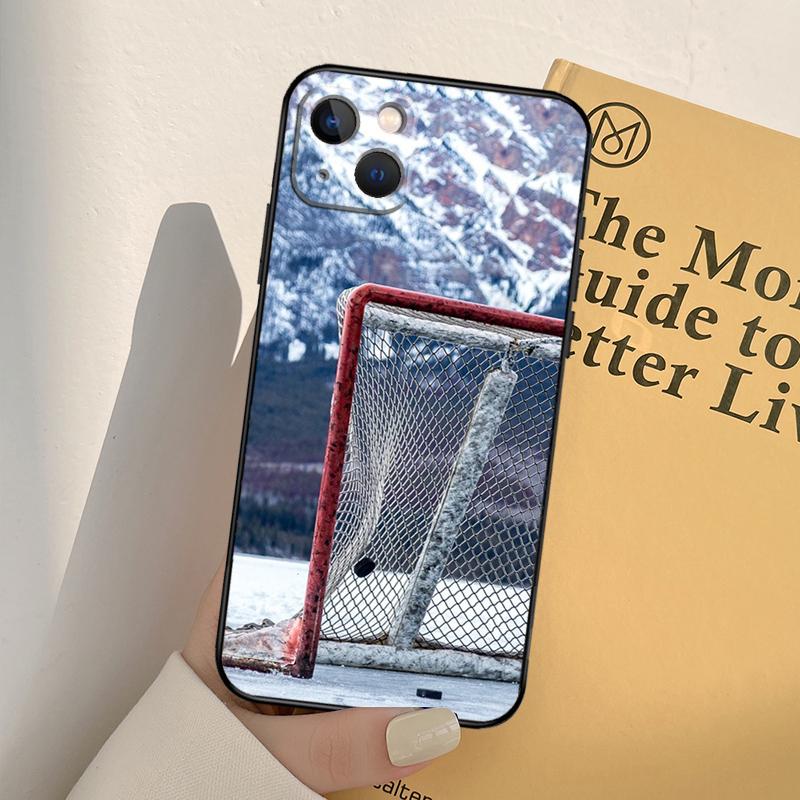 Ice Hockey Rink Sport Phone Case For iPhone 17 16 15 14 13 12 11 Pro Max mini XR 16e 15 16 Plus 17 Air Full Cover