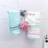 Bathroom Towel Organizer Kitchen Wall Mount Folding Hanger Rotating Hook Rack