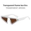 Triangle Sunglasses Men Women Uv400 Blocker For Summer Festivals
