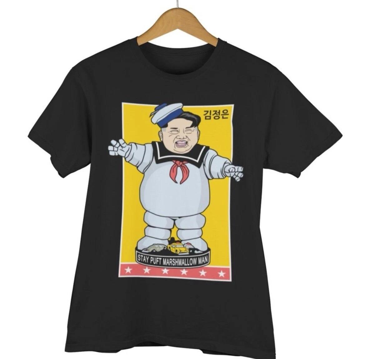 Funny 80s Movie Ghostbusters Kim Jong Un Funny GhostBusters Cartoon 80s 90s Styl S