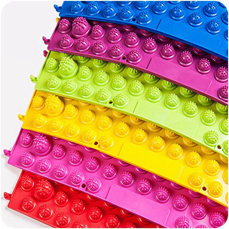 Acupressure Foot Massage Mat with Bamboo Shoots - Small Toe Pressure Pad