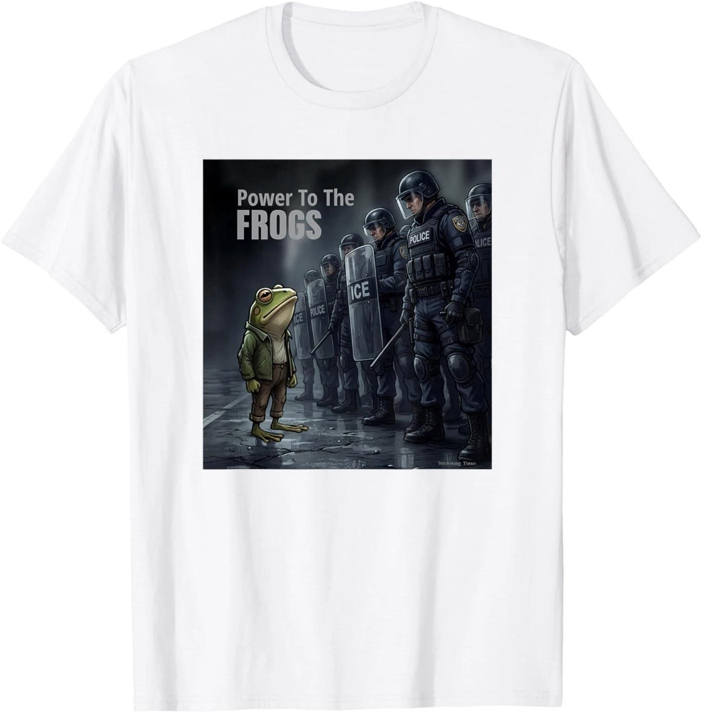 Power to The Frogs T-Shirt M