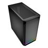 PC Case - Sharkoon - MK4 RGB - Black - mATX - RGB Lighting - 120 Mm Fans