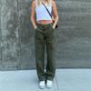 Retro Overalls Jeans Damen Mode Damen Hosen Sexy Low Waist Lose Freizeithosen Vintage Streetwear Hosen