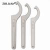 Hook Head Crescent Wrench for Semi-Circular Nut with Shock Absorber