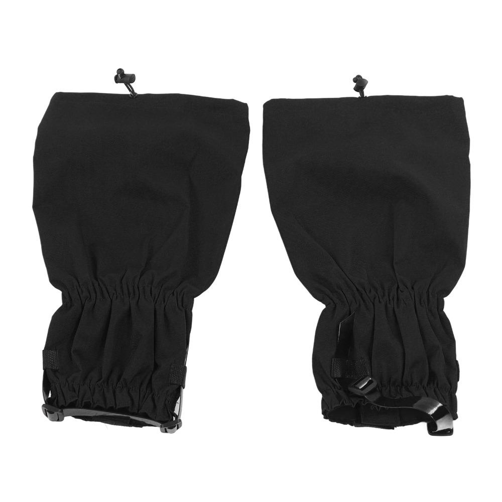 1 Pair Durable Oxford Cloth Boot Cover Waterproof Sand Proof Legging Gaiters Adjustable Straps Breathable Boot Gaiters Hiking