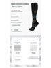Summer Compression Knee-High Socks for Fitness, Cycling, and Sports