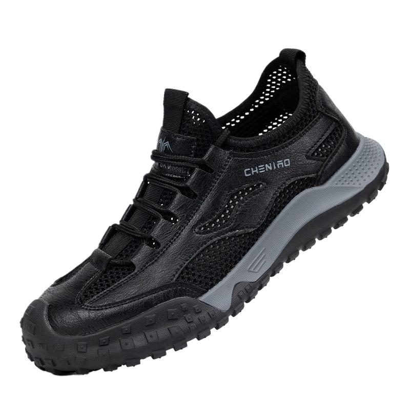 Anti-puncture Summer Safety Shoes Light Breathable Work Shoes with Plastic Toe 6kv Insulation Work Boots Safety Man Sneakers