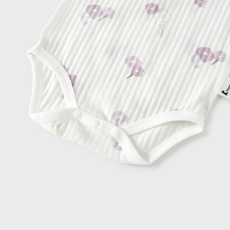 TONGTAI Baby Sleeveless Pure Cotton Bodysuit