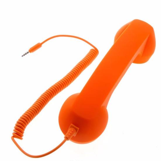 3.5mm Retro Mobile Phone Cellphone Receiver Telephone Handset with Microphone