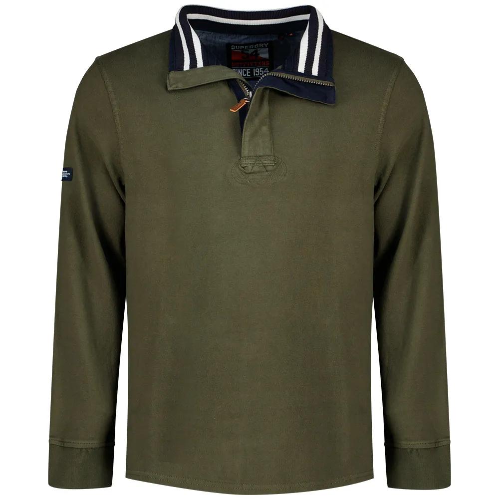Superdry Толстовка с полумолниеймолнией Classics Henley EU S