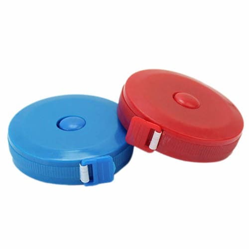 Retractable Tape Measure Pocket Body Tailor Sewing Craft Cloth Tape Measure 1.5m Random Color Portable Convenient and Clever