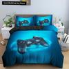 Game Bedding Set Soft Duvet Cover Set Comforter Bedding Quilt Cover with Pillowcase Kid Bedding Set 2/3pcs Polyester Quilt Cover