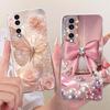 For Honor 70 70Pro Pro+ Cute Flower Butterfly Cat Painted Case For Honor70 70 Pro Plus 5G Soft Silicone TPU Phone Cases
