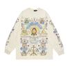 Hip Hop Retro Style Mens Hoodies & Sweatshirts American Y2k Streetwear Casual Tops Print Loose Long Sleeve O-Neck Pullovers Sweatshirts