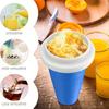 Rychlý mražený šlehačkový kelímek Velkokapacitní šlehačkový kelímek na domácí smoothie Juice Ice Cream Summer Squeeze Beker Kitchen Tool
