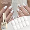 2026 Pure White High-Saturation Nail Gel: UV/LED Curing for Salons