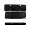 Zeekr 007 Carbon Fiber License Plate Frame - New Energy Green Protection Trim