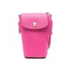 Épure 9 Edición Día de San Valentín 2023 Color Sólido Cierre a Presión Cuero Bolso Cruzado para Hombro para Teléfono Bolsos de Mujer Rosa 34193HYZ319