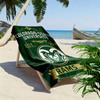 Colorado State Rams Print Beach Towel, Large Soft Quick Dry Towel for Beach Camping Swimming