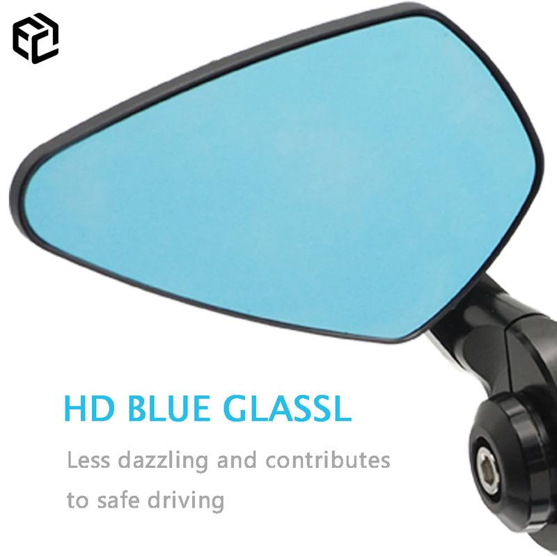 For YAMAHA MT09 MT07 XSR900 Motorcycle Bar End Rearview Mirror Handlebar For MT 09 07 TMAX FZ10 FZ07 NIKEN MT10SP MAJESTY