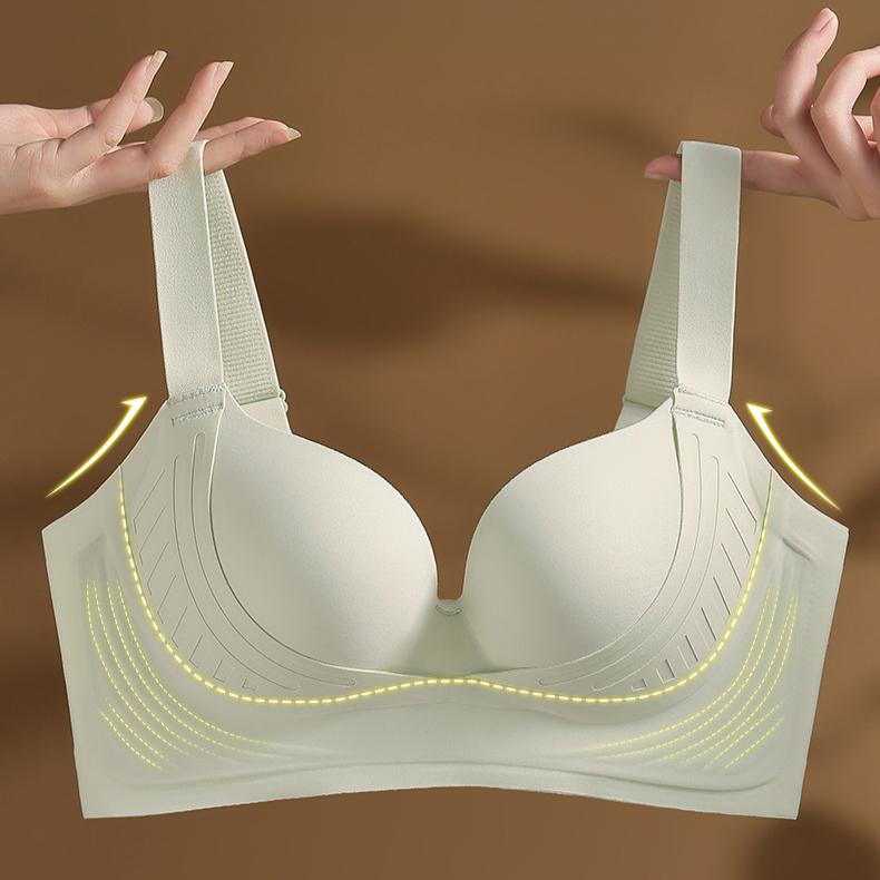 Accessory Bra Women's Gathering Bra Anti Sagging Large Push Up Bra Adjustable Bra