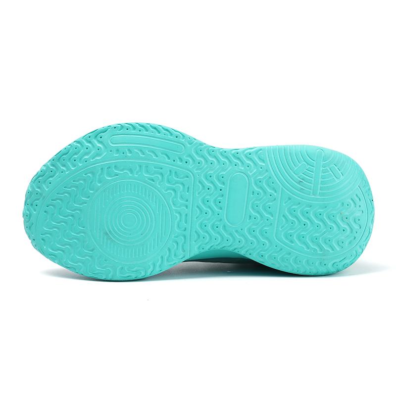 Boys' Shoes Leather Top Waterproof Sports Shoes Students Rotary Buckle Children's Basketball Shoes Combat Shock Absorption