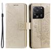 For Xiaomi 13T Pro/13T/Redmi K60 Ultra Case Mandala Flower Imprinted Leather Cover with Strap