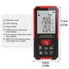 Professional Digital Rangefinder, Laser Tape Measure, Laser Rangefinder, Rangefinder, Testing Tool, 50m, 100m, 120m, 150m, 200m
