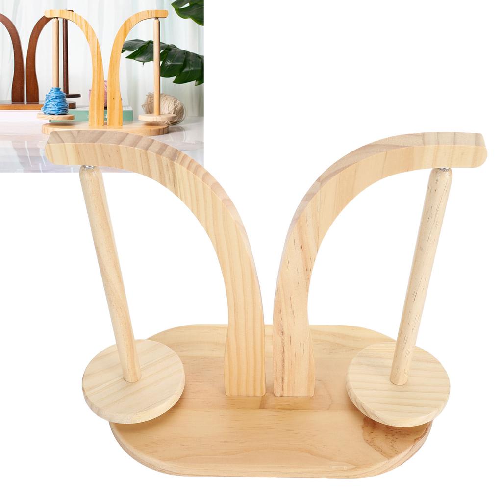 Yarn   Holder Log Dual Axes Rotatable High Performance Magnet Yarn Spindle Dispenser