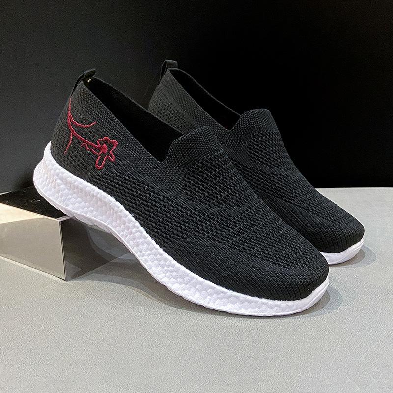 

Тканевая обувь весна новая женская сетчатая обувь удобная и нескользящая обувь на мягкой подошве 35