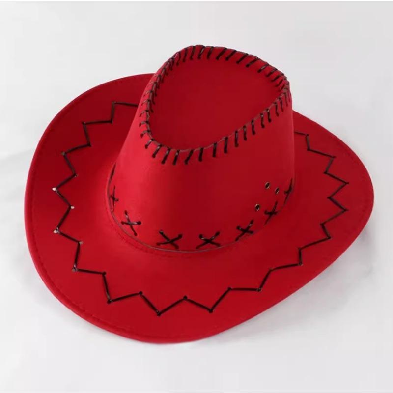 Chapéu de cowboy ocidental infantil verão exterior proteção solar viseira viagem chapéu de cavaleiro aba larga chapéu jazz masculino