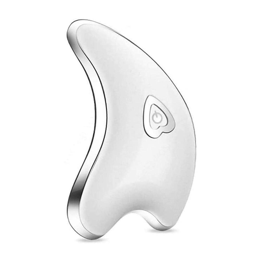 

Gua Sha Massager Electric Facial Massager Face Neck Gua Sha Massager Board Tools Facial Scraping Tool білий