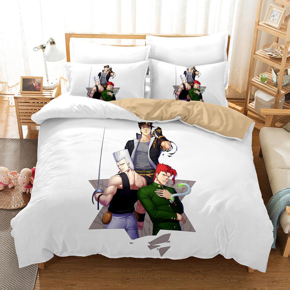 Movie Game Three-Piece Quilt Cover Printing 3D Digital Printing Quilt Kit