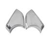 For Tesla Model S 2014-2021 Silver Chrome Car Side Door Wing Cover Rear View Mirror Lower Housing Holder Caps Replacement