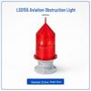 122/155 Solar Aviation Obstruction Light with GPS Networking for Skyscrapers and Towers