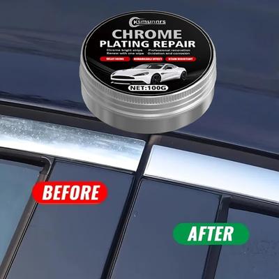 Chrome Parts Restoration Cream Rapid Rust And Stain Removal Body Appearance Improvement Original Gloss Recovery
