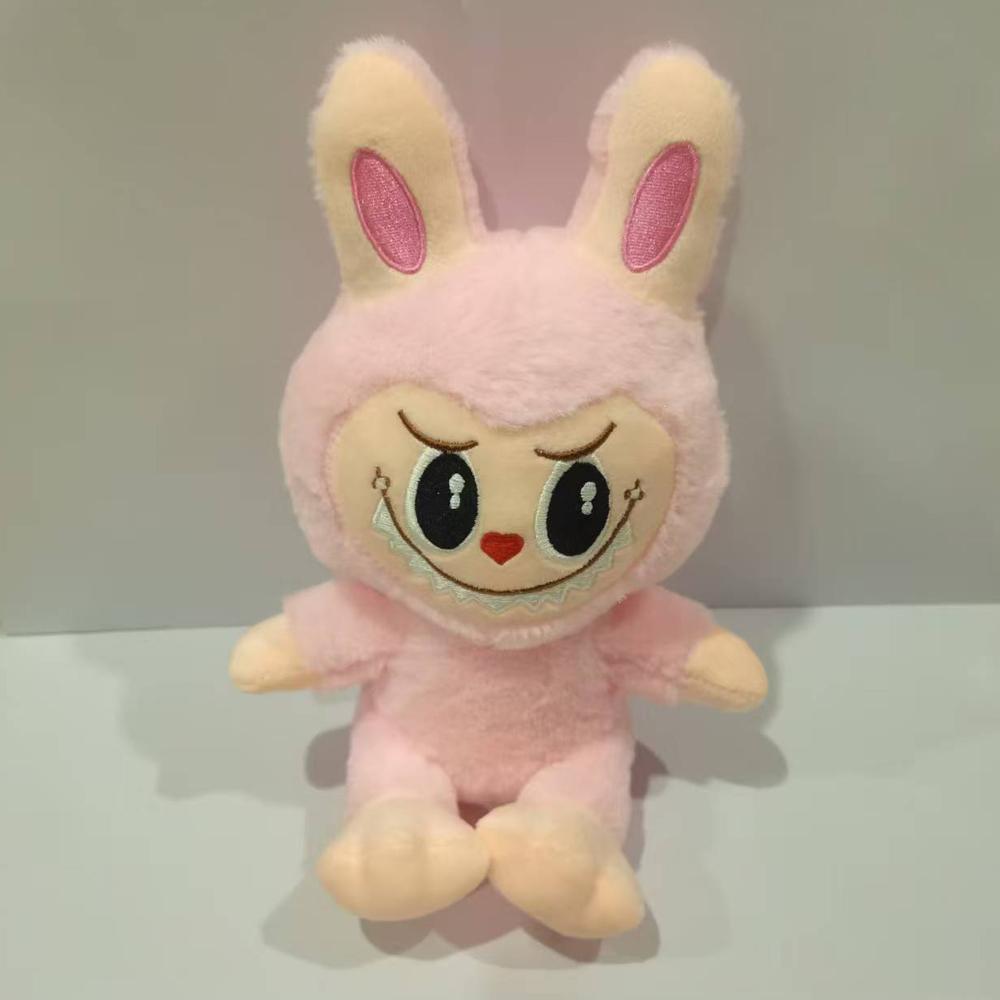 

Плюшевые куклы Лабубу Мягкая игрушка Лабубу Милая мультяшная плюшевая кукла Мягкая игрушка Аниме Периферия Игрушки Дети Подарки на день рождения Рождество розовый